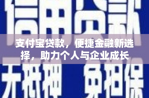 巍山支付宝贷款，便捷金融新选择，助力个人与企业成长