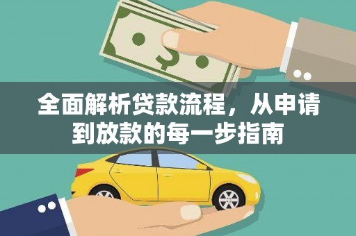 巍山全面解析贷款流程，从申请到放款的每一步指南