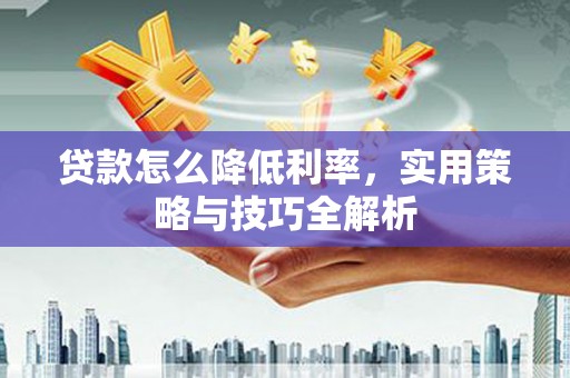 巍山贷款怎么降低利率，实用策略与技巧全解析