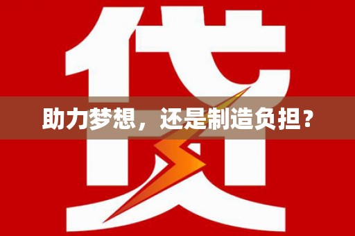 巍山助力梦想，还是制造负担？