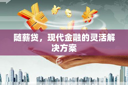 巍山随薪贷，现代金融的灵活解决方案