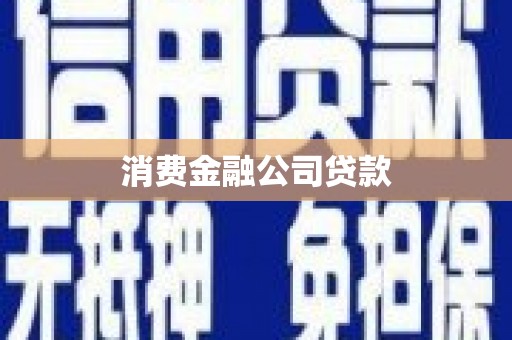 巍山消费金融公司贷款