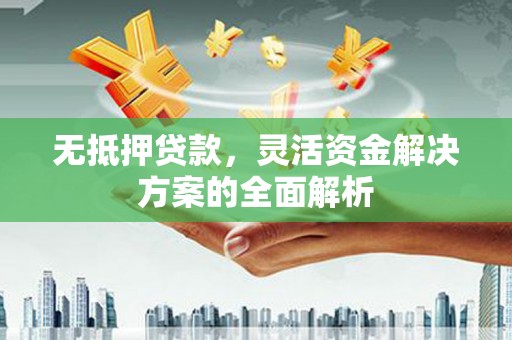 巍山无抵押贷款，灵活资金解决方案的全面解析