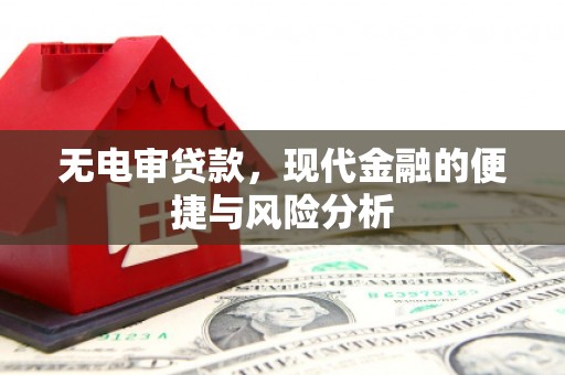 巍山无电审贷款，现代金融的便捷与风险分析