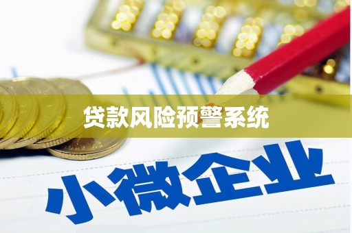 巍山贷款风险预警系统