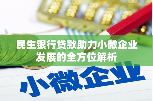 巍山民生银行贷款助力小微企业发展的全方位解析