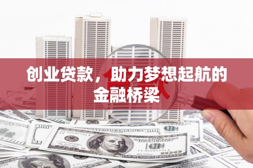 巍山创业贷款，助力梦想起航的金融桥梁