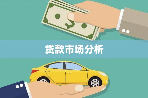 巍山贷款市场分析