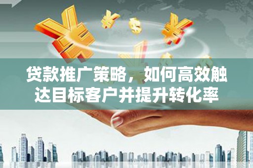 巍山贷款推广策略，如何高效触达目标客户并提升转化率