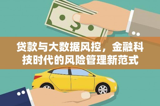 巍山贷款与大数据风控，金融科技时代的风险管理新范式