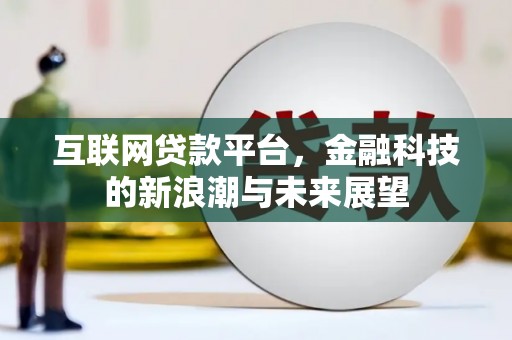 巍山互联网贷款平台，金融科技的新浪潮与未来展望