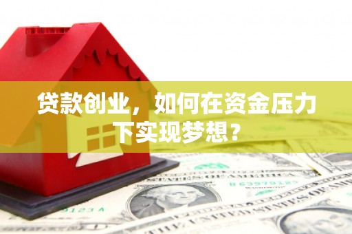 巍山贷款创业，如何在资金压力下实现梦想？