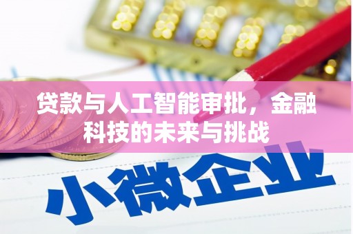 巍山贷款与人工智能审批，金融科技的未来与挑战