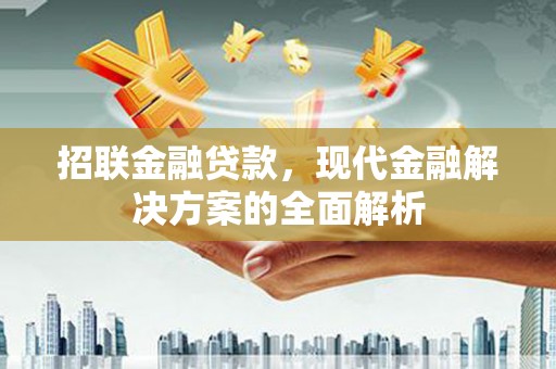 巍山招联金融贷款，现代金融解决方案的全面解析