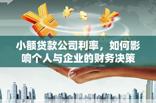 巍山小额贷款公司利率，如何影响个人与企业的财务决策