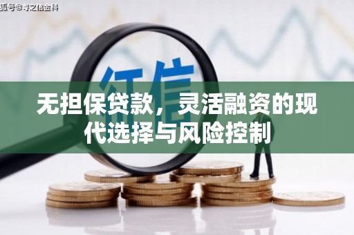 巍山无担保贷款，灵活融资的现代选择与风险控制
