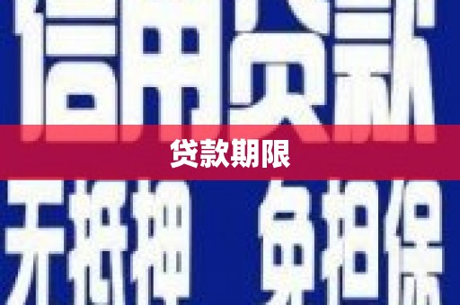 巍山贷款期限
