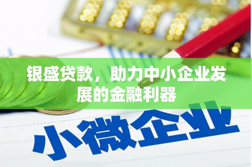 巍山银盛贷款，助力中小企业发展的金融利器