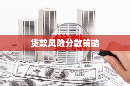 巍山贷款风险分散策略