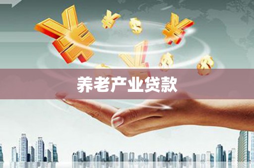 巍山养老产业贷款