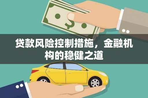 巍山贷款风险控制措施，金融机构的稳健之道