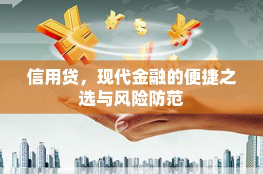 巍山信用贷，现代金融的便捷之选与风险防范