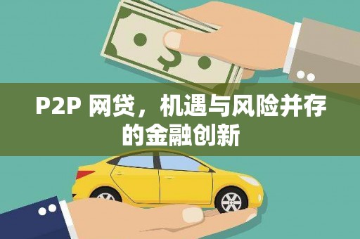巍山P2P 网贷，机遇与风险并存的金融创新