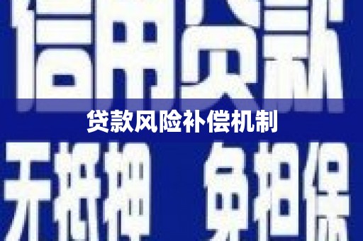 巍山贷款风险补偿机制