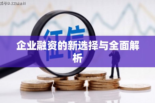 巍山企业融资的新选择与全面解析
