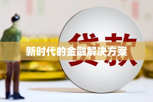巍山新时代的金融解决方案