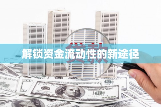 巍山解锁资金流动性的新途径