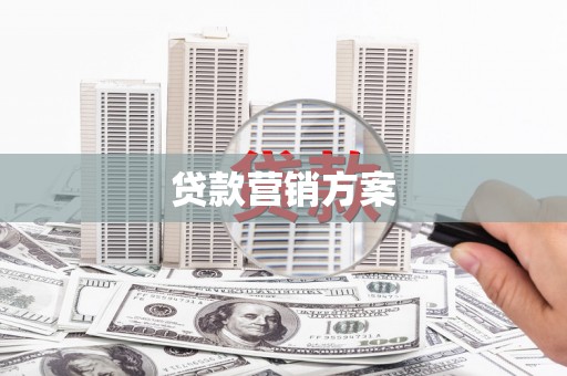 巍山贷款营销方案